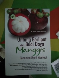 Image of Untuk Berlipat Dari Budi Daya Manggis Tanaman Multi Manfaat
