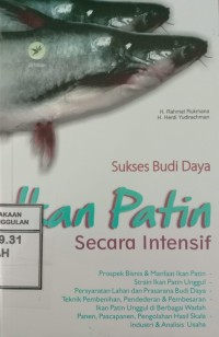 Image of Sukses Budidaya Ikan Patin Secara Intensif